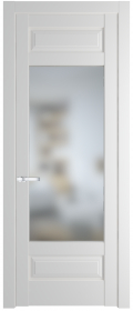 	межкомнатные двери 	Profil Doors 4.3.3 PD со стеклом крем вайт