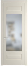 	межкомнатные двери 	Profil Doors 4.3.3 PD со стеклом кремовая магнолия