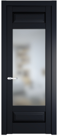 	межкомнатные двери 	Profil Doors 4.3.3 PD со стеклом нэви блу