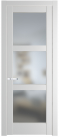 	межкомнатные двери 	Profil Doors 4.6.2 PD со стеклом крем вайт