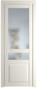 	межкомнатные двери 	Profil Doors 1.5.4 PD со стеклом перламутр белый
