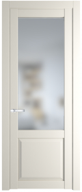 	межкомнатные двери 	Profil Doors 2.2.2 PD со стеклом перламутр белый