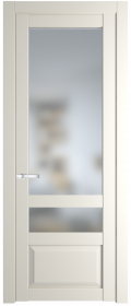 	межкомнатные двери 	Profil Doors 2.5.4 PD со стеклом перламутр белый