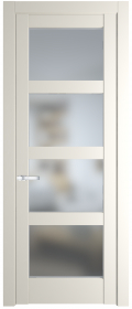 	межкомнатные двери 	Profil Doors 3.4.2/4.4.2 PD со стеклом перламутр белый