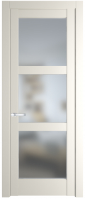 	межкомнатные двери 	Profil Doors 4.6.2 PD со стеклом перламутр белый