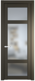 	межкомнатные двери 	Profil Doors 1.3.2 PD со стеклом перламутр бронза