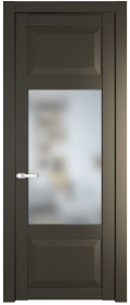 	межкомнатные двери 	Profil Doors 1.3.3 PD со стеклом перламутр бронза