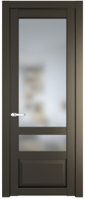 	межкомнатные двери 	Profil Doors 2.5.4 PD со стеклом перламутр бронза