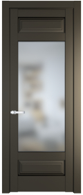 	межкомнатные двери 	Profil Doors 4.3.3 PD со стеклом перламутр бронза
