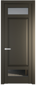 	межкомнатные двери 	Profil Doors 4.3.4 PD со стеклом перламутр бронза