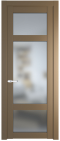 	межкомнатные двери 	Profil Doors 1.3.2 PD со стеклом перламутр золото