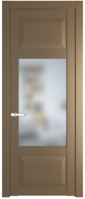 	межкомнатные двери 	Profil Doors 1.3.3 PD со стеклом перламутр золото