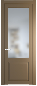 	межкомнатные двери 	Profil Doors 2.2.2 PD со стеклом перламутр золото