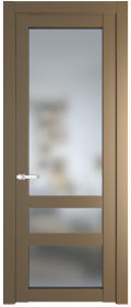 	межкомнатные двери 	Profil Doors 2.5.2 PD со стеклом перламутр золото