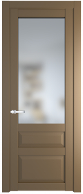 	межкомнатные двери 	Profil Doors 2.5.3 PD со стеклом перламутр золото