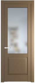 	межкомнатные двери 	Profil Doors 4.2.2 PD со стеклом перламутр золото