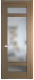 	межкомнатные двери 	Profil Doors 4.3.2 PD со стеклом перламутр золото