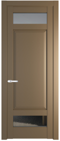 	межкомнатные двери 	Profil Doors 4.3.4 PD со стеклом перламутр золото