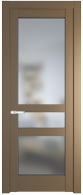 	межкомнатные двери 	Profil Doors 4.5.2 PD со стеклом перламутр золото