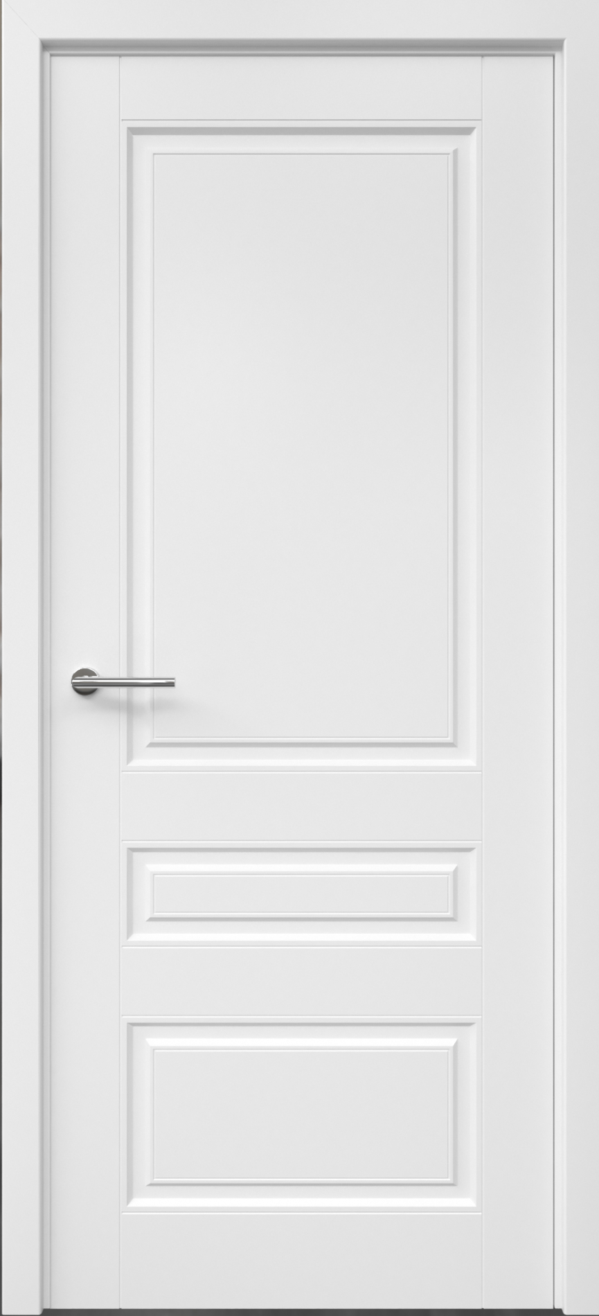 межкомнатные двери  Альберо Классика 3 эмаль белая