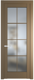 	межкомнатные двери 	Profil Doors 3.1.2/4.1.2 (р.8) PD со стеклом перламутр золото