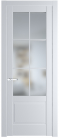 	межкомнатные двери 	Profil Doors 3.2.2 (р.6) PD со стеклом вайт