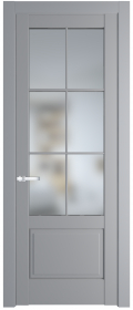 	межкомнатные двери 	Profil Doors 3.2.2 (р.6) PD со стеклом смоки