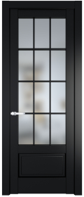 	межкомнатные двери 	Profil Doors 3.2.2 (р.12) PD со стеклом блэк