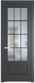	межкомнатные двери 	Profil Doors 3.2.2 (р.12) PD со стеклом графит