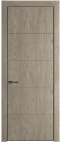 	межкомнатные двери 	Profil Doors 15NE каштан тёмный