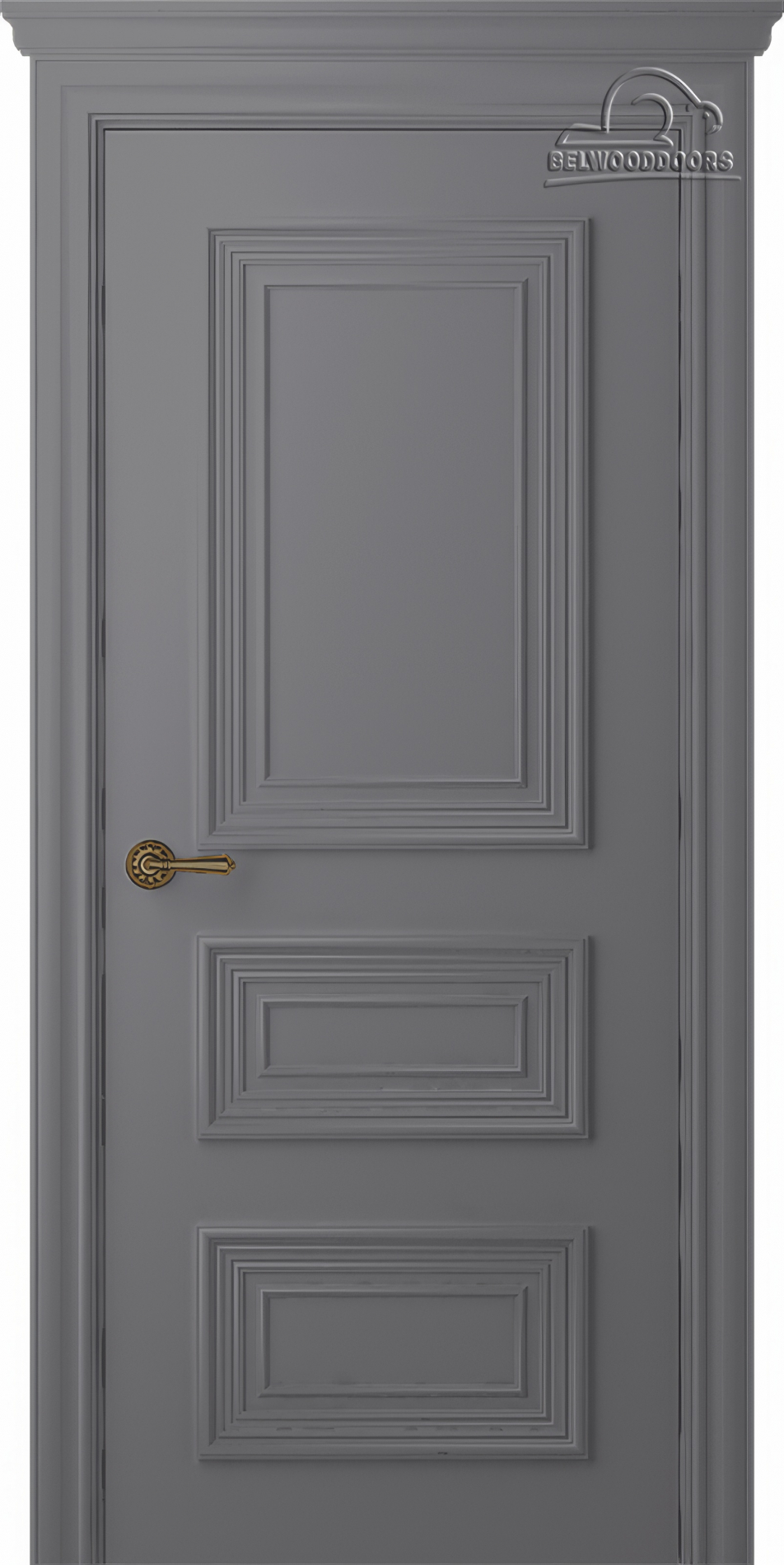 межкомнатные двери  Belwooddoors Палаццо 3/1 эмаль графит