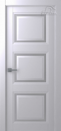 	межкомнатные двери 	Belwooddoors Аурум 3 эмаль светло-серая