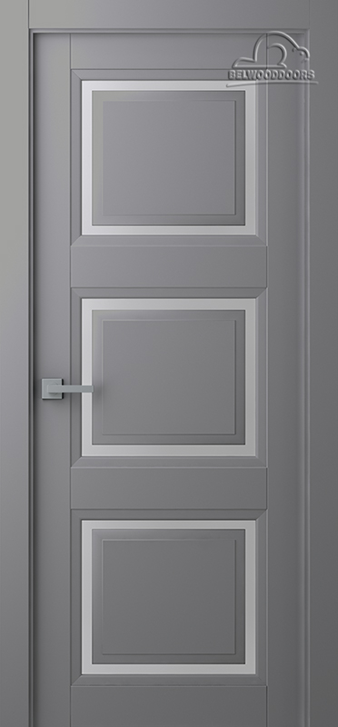 межкомнатные двери  Belwooddoors Аурум 3 эмаль графит