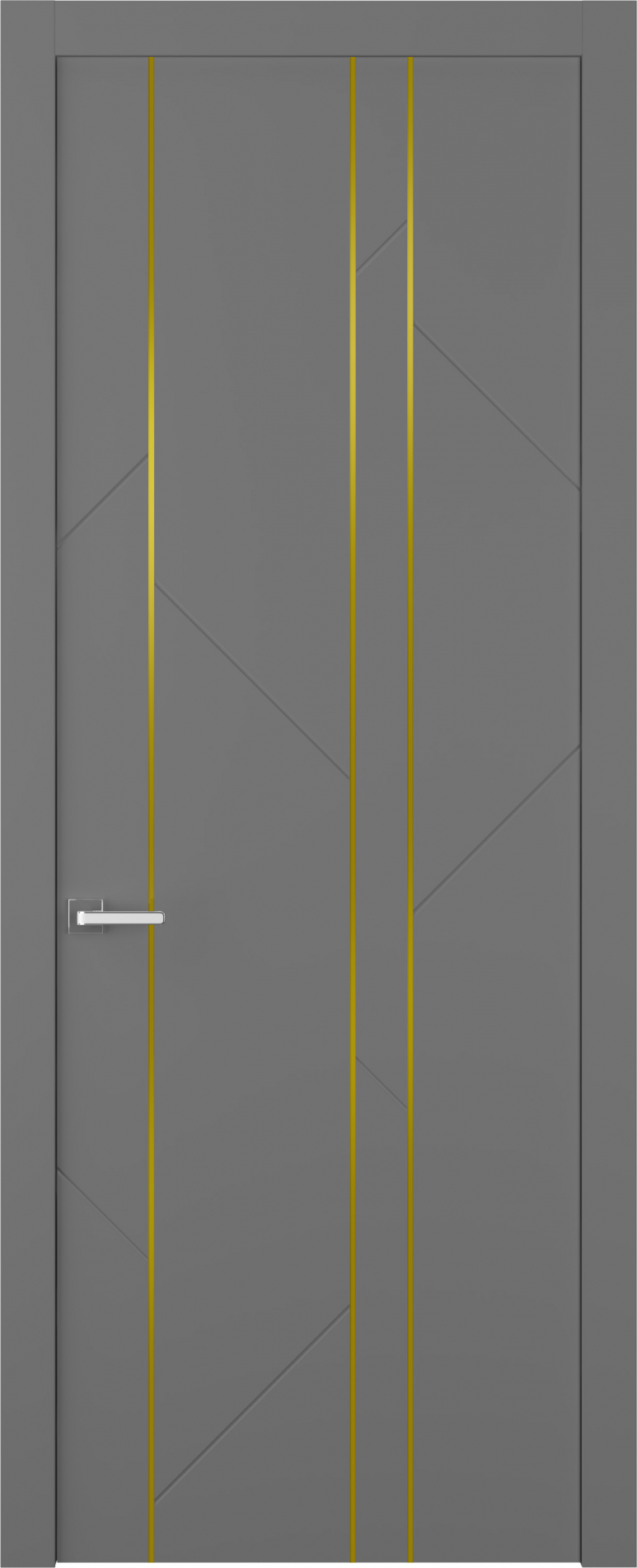 межкомнатные двери  Belwooddoors Флекс 1 золото эмаль графит