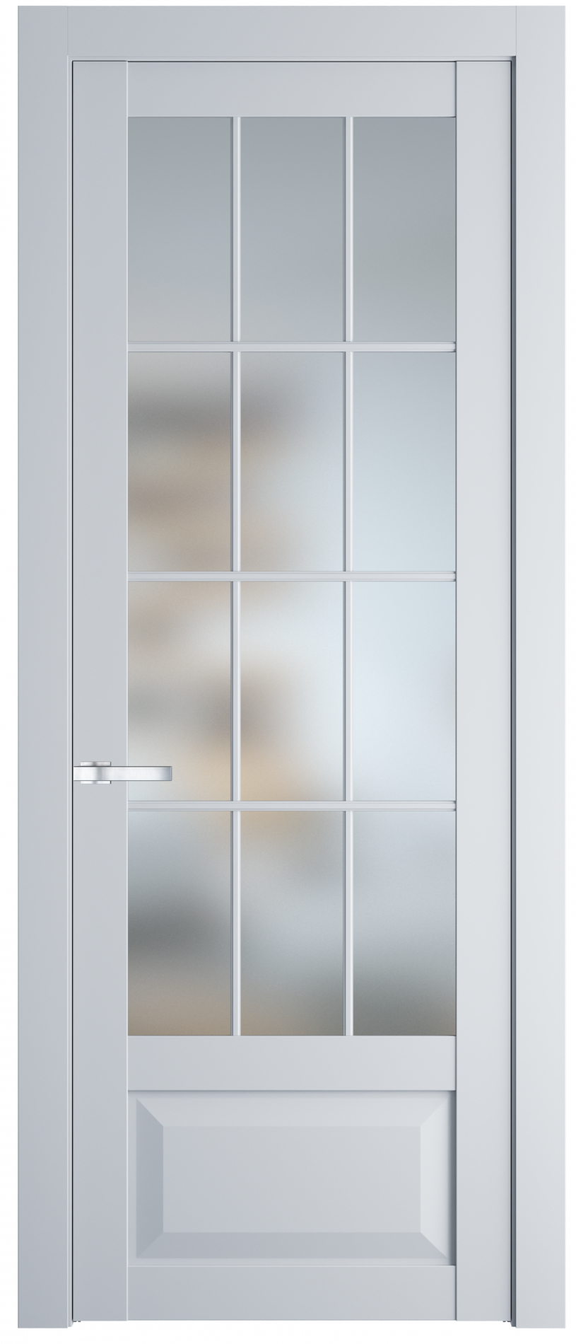 межкомнатные двери  Profil Doors 1.2.2 (р.12) PD со стеклом вайт