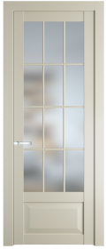 	межкомнатные двери 	Profil Doors 1.2.2 (р.12) PD со стеклом перламутр белый
