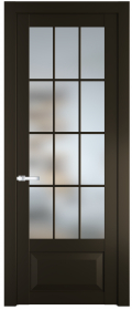	межкомнатные двери 	Profil Doors 1.2.2 (р.12) PD со стеклом перламутр бронза