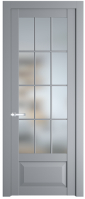 	межкомнатные двери 	Profil Doors 1.2.2 (р.12) PD со стеклом смоки