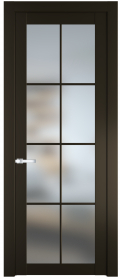 	межкомнатные двери 	Profil Doors 1.1.2/2.1.2 (р.8) PD со стеклом перламутр бронза