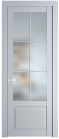 	межкомнатные двери 	Profil Doors 2.2.2 (р.6) PD со стеклом лайт грей
