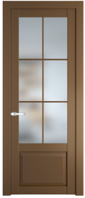 	межкомнатные двери 	Profil Doors 2.2.2 (р.6) PD со стеклом перламутр золото