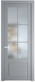 	межкомнатные двери 	Profil Doors 2.2.2 (р.6) PD со стеклом смоки