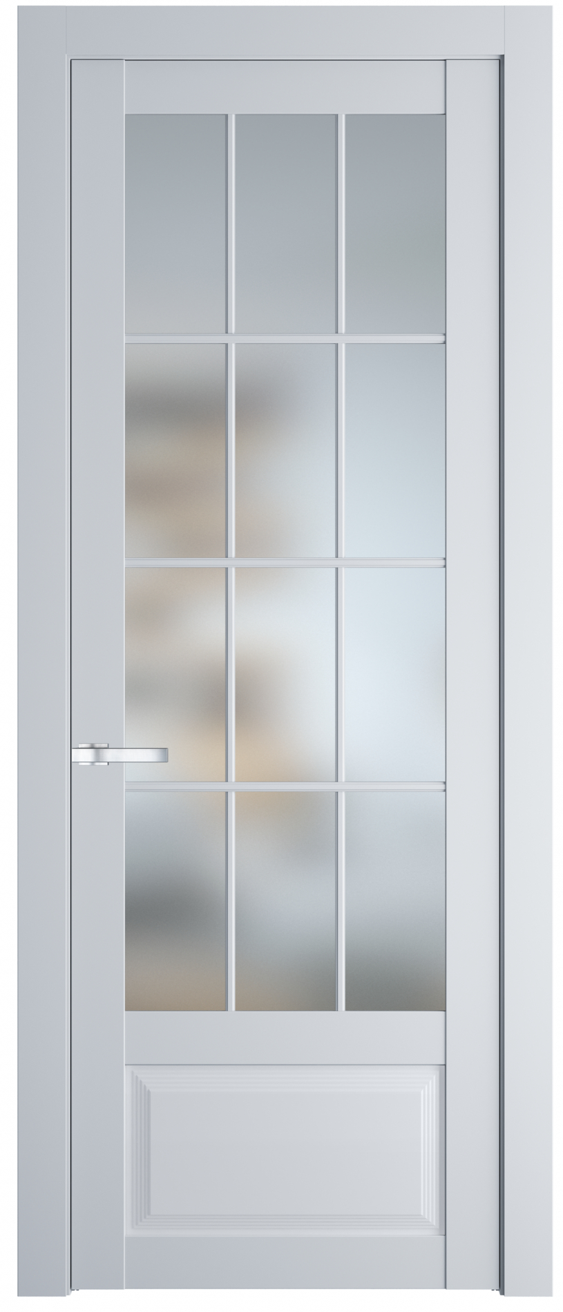 межкомнатные двери  Profil Doors 2.2.2 (р.12) PD со стеклом вайт