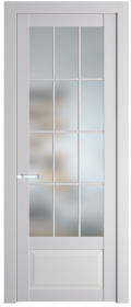 	межкомнатные двери 	Profil Doors 2.2.2 (р.12) PD со стеклом крем вайт