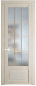 	межкомнатные двери 	Profil Doors 2.2.2 (р.12) PD со стеклом кремовая магнолия