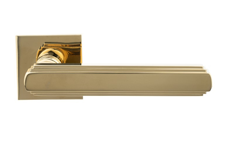 дверные ручки  Porta di Parma Glamour золото полированное