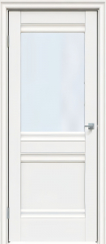 	межкомнатные двери 	Triadoors L12 мателюкс сатин белый
