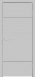 	межкомнатные двери 	Velldoris Scandi F эмаль светло-серая