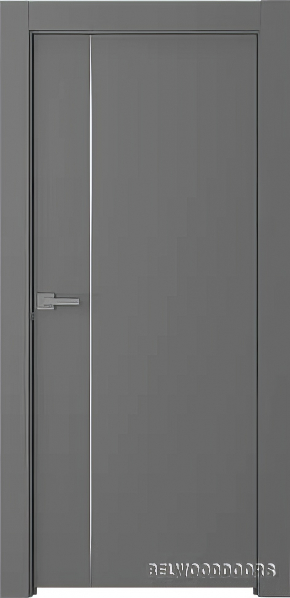 межкомнатные двери  Belwooddoors Вега 1 хром эмаль графит