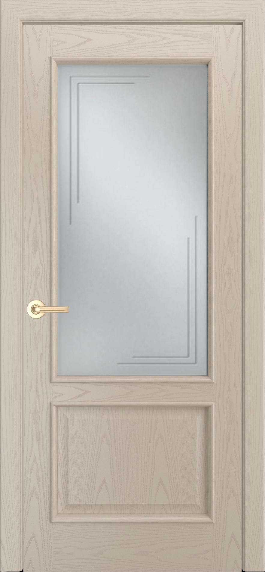 межкомнатные двери  Лайндор Кантри стекло Дуэт тон 37